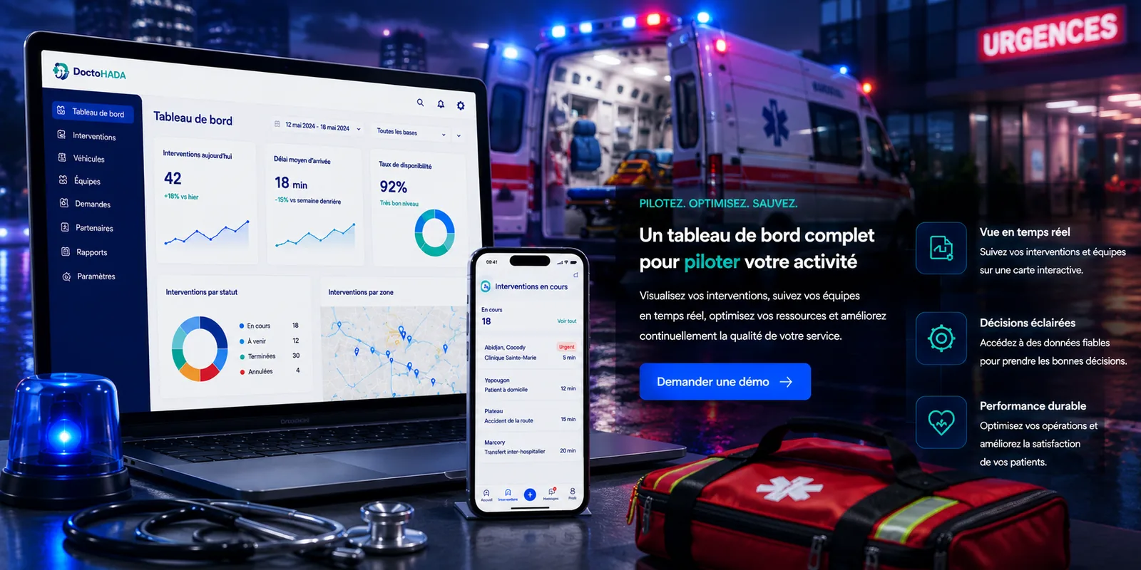 Un tableau de bord complet pour piloter votre activité